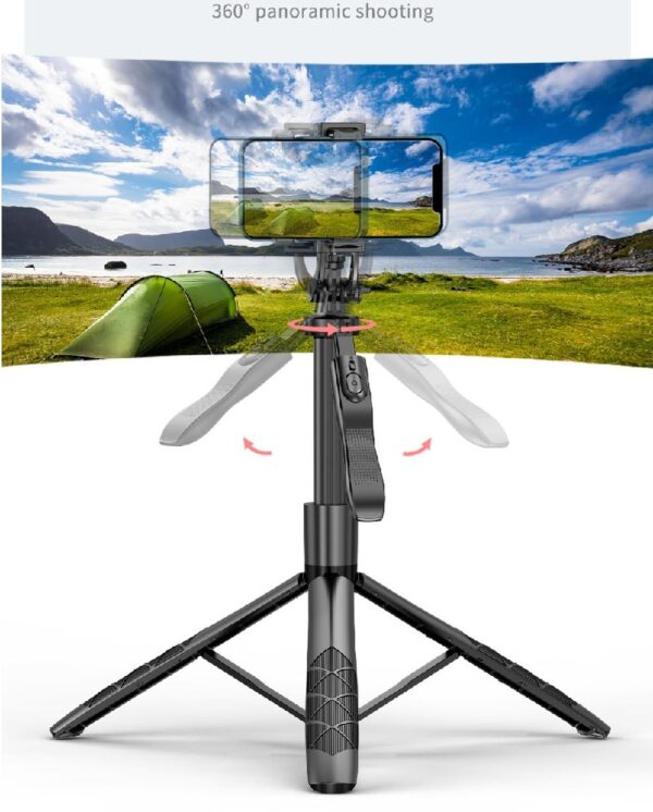 360 Auto Face Tracking Gimbal AI Smart Gimbal Face Tracking Auto Phone Holder For Smartphone Video Vlog Live Stabilizer Tripod - Image 8