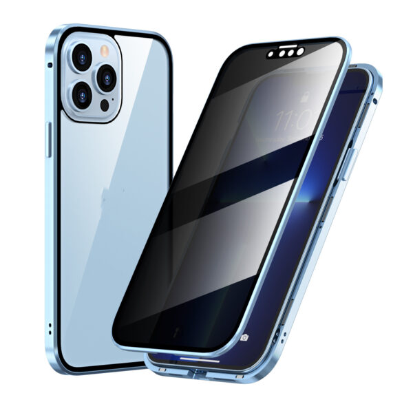 Privacy-proof Magneto Phone Case Double Sided Metal Frame - Image 10