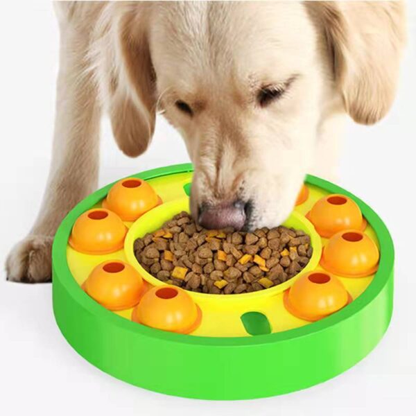 Dog Pets Puzzle Toys Slow Feeder Interactive Increase Puppy IQ Food Dispenser Slowly Eating NonSlip Bowl Pet Dogs Training Game - Image 4