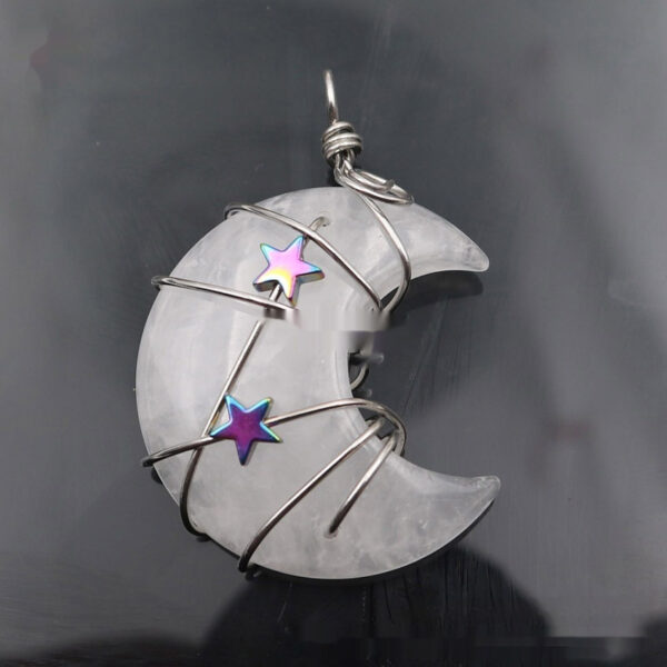 Handmade Ornament Star And Moon Pendant - Image 4