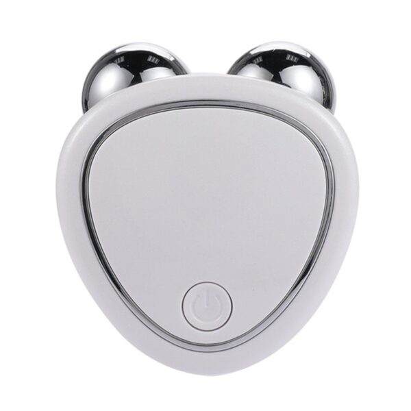 Portable Facial Micro-current Beauty Instrument For Lifting Thinning And Reducing Edema With Double Roller Massager - Image 5