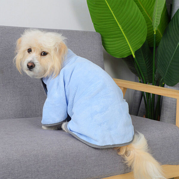 Quick-drying Pet Absorbent Towel Dog Bathrobe Pet Dog Bath Towel For Dogs Cats Microfiber Absorbent Pet Drying Towel Pet Supplies Pet Products - Image 6