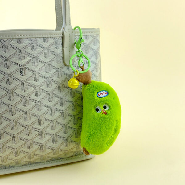 Plush Cooing Banana Keychain - Image 3