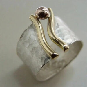 European And American Retro Wide Open Ring