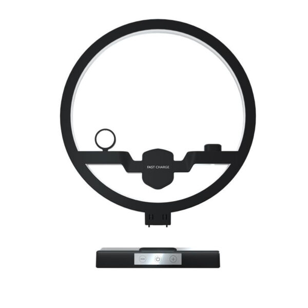 Fast Charging 4 in 1 Bedside Lamp Wireless Charger Bracket - Image 5