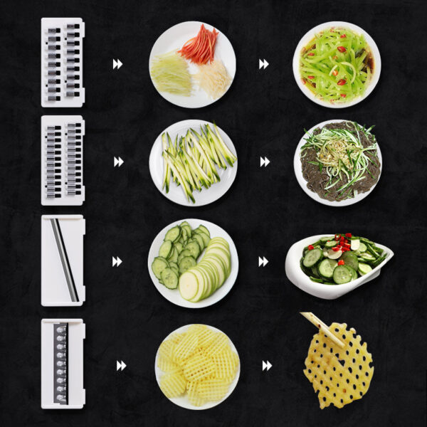 Vegetable Cutter Kitchen Accessories Fruit Potato Peeler Carrot Cheese Grater Vegetable Slicer - Image 2