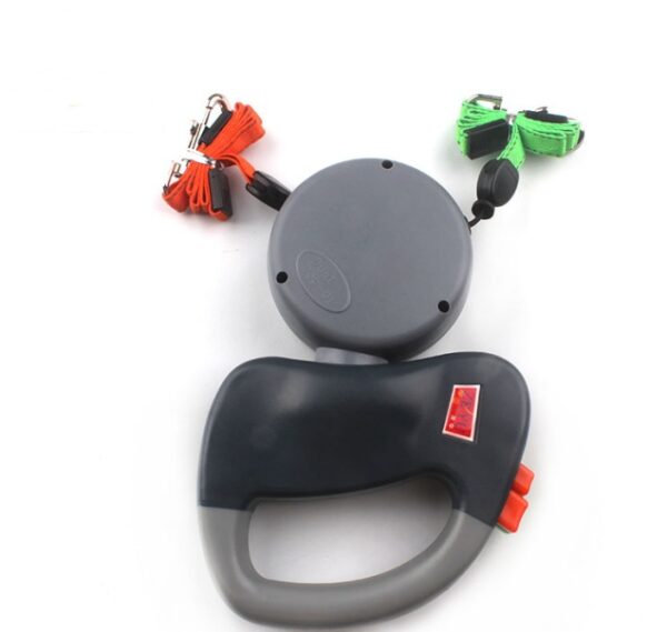 Retractable Dual Pet Dog Walking Leash - Image 7