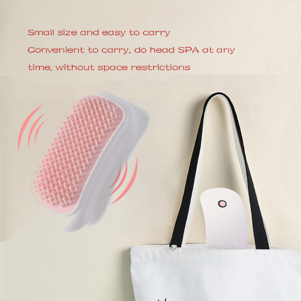 Electric Scalp Massager Scalp Massage Machine Head Massager Scraper Head Scratcher Mini Hair Massage Scalp Scrub Brush - Image 9