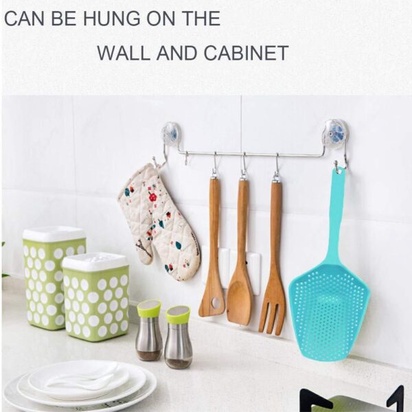 Nylon Strainer Large Scoop Colander Kitchen Appliances Spoon Shovel Soup Spoon Filter Cooking Tools Home Kitchen Accessories - Image 2