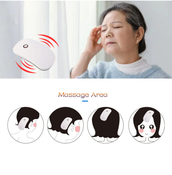 Electric Scalp Massager Scalp Massage Machine Head Massager Scraper Head Scratcher Mini Hair Massage Scalp Scrub Brush - Image 10