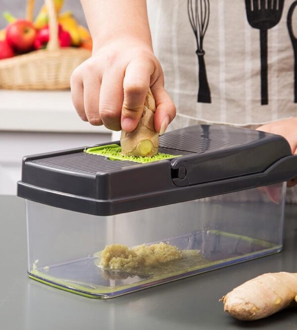Multifunctional Vegetable Cutter Home Kitchen Slicing And Dicing Fruit Artifact - Image 5