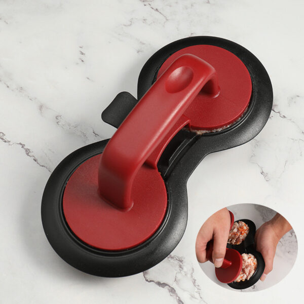 Kitchen Burger Mold Artifact Gadget Hamburger Press Mold Multifunctional Convenient And Reusable Round Patty Press Burger - Image 3