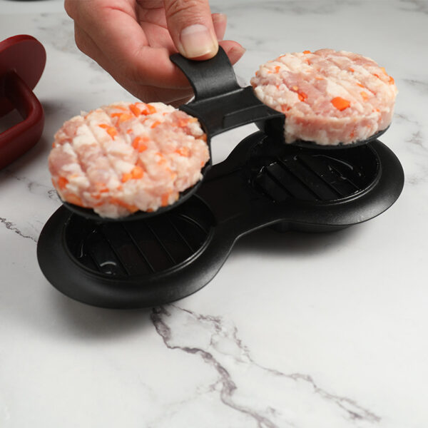 Kitchen Burger Mold Artifact Gadget Hamburger Press Mold Multifunctional Convenient And Reusable Round Patty Press Burger - Image 5