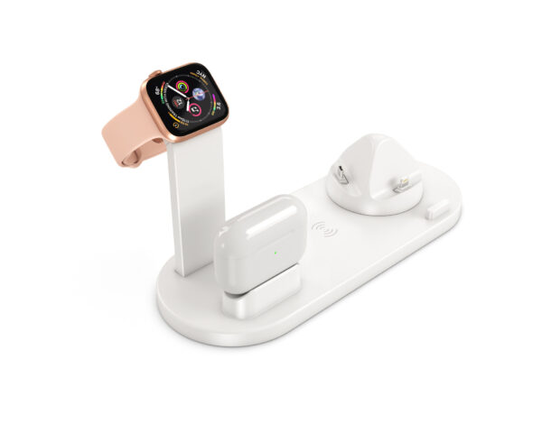 Three-In-one Wireless Charger Watch Headset Wireless Charger Bracket - Image 2