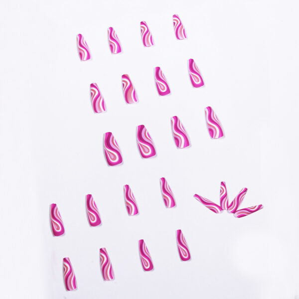Detachable Artistic Wearable Finished Fake Nails False Nails Fingernails Press On Nails Tips - Image 2