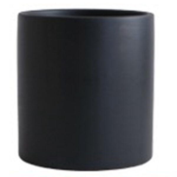 Nordic Industrial Style Colorful Ceramic Flowerpot Succulent Planter Green Plants Cylindrical Shape Flower Pot With Hole Tray - Image 6