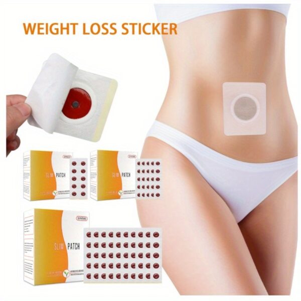 Navel Belly Button Patch Slimming Patch Abdomen Magnetic Detox Sticker - Image 6