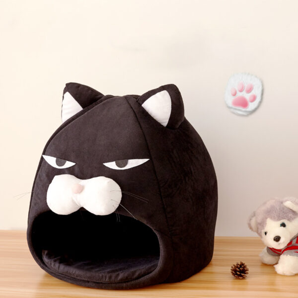 Cat House Bed Cat Litter Mat Sleeping Nest Pet Bed - Image 4