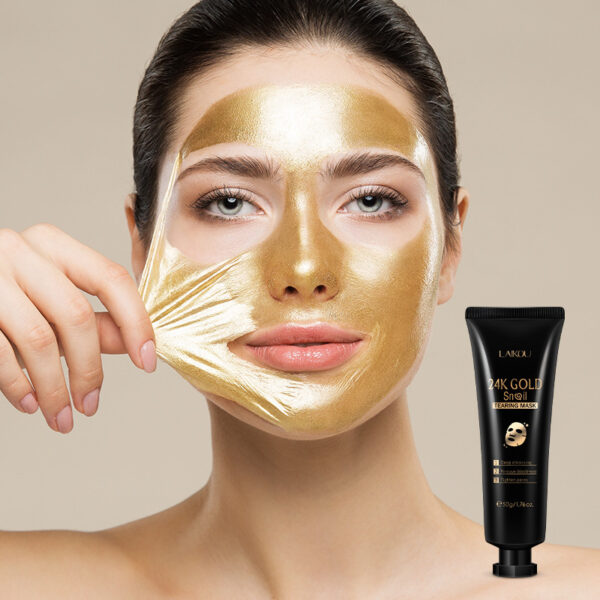 Gold Foil Snail Tear-Off Mask Hydrating - Image 2