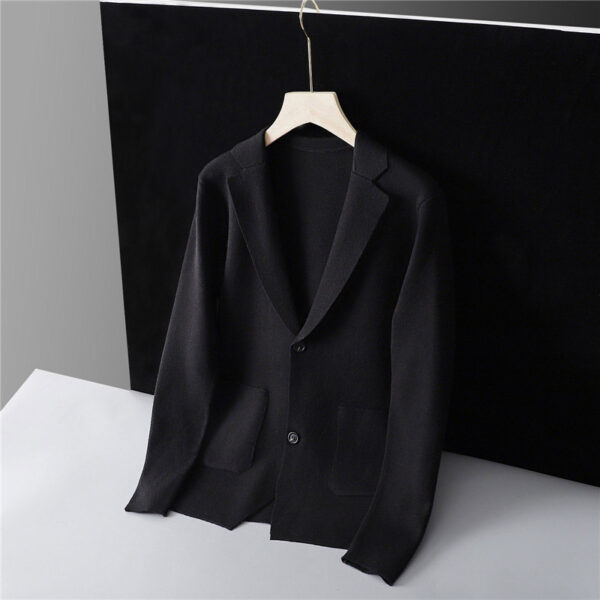 Youth Slim-fit Two-button Coat - Image 3