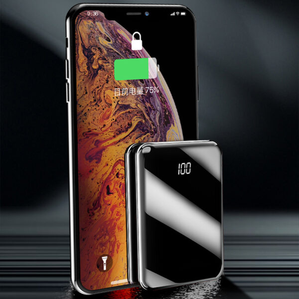 Power Bank External Battery Bank 8W Quick Charge Powerbank Portable Charger With Dual USB Output For Phone - Image 4