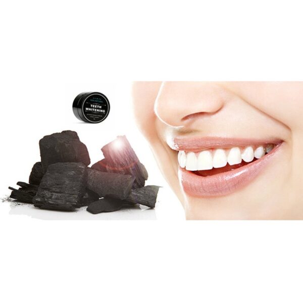 Charcoal Teeth Whitening Powder Activated Coconut Charcoal Teeth Whitening Charcoal Powder Oral Hygiene - Image 4