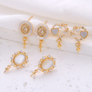 S925 Silver Pearl Stud Earrings
