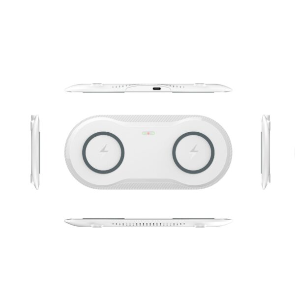 Wireless Charger Dual Mobile Phone Charger - Image 8