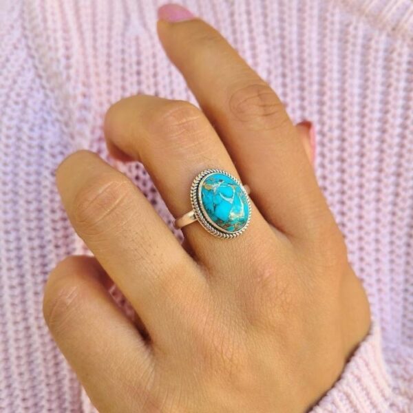 Handmade Retro European And American Fashion Ring - Image 4