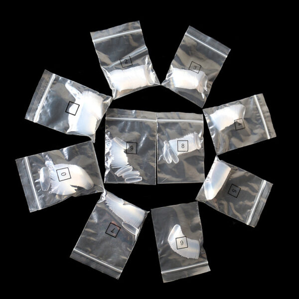 500 transparent  natural fake nails - Image 3