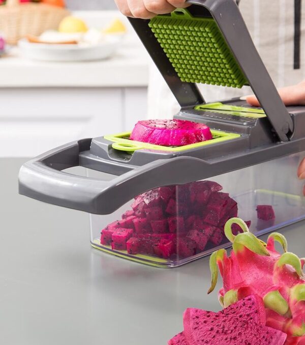Multifunctional Vegetable Cutter Home Kitchen Slicing And Dicing Fruit Artifact - Image 7