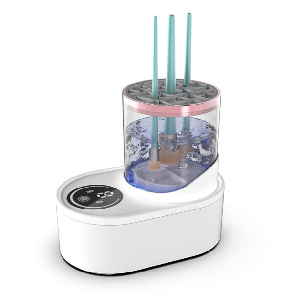 Electric Makeup Brush Cleaner Rechargeable Makeup Brushes Cleaning Tool Automatic Makeup Brush Cleaning Stand Device - Image 7