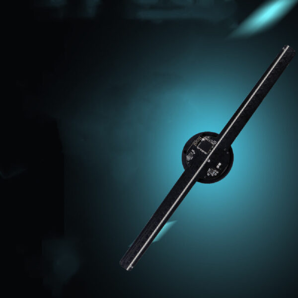 Upgraded Naked Eye 3D Holographic Advertising Machine Fan Screen Support Lmage Video Store Bar Party Advertising Display - Image 5