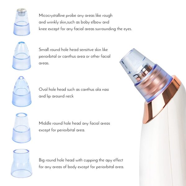 Blackhead instrument pore cleaner to blackhead artifact electric acne machine to blackhead - Image 4