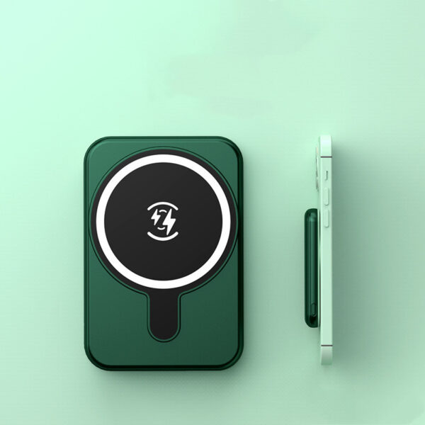 Mini Fast Charging Magnetic Wireless Power Bank 5000 MAh Portable - Image 7