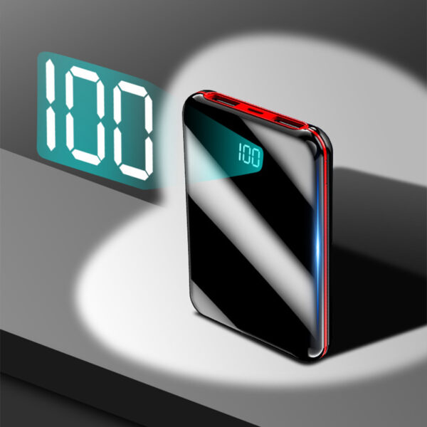 Power Bank External Battery Bank 8W Quick Charge Powerbank Portable Charger With Dual USB Output For Phone - Image 2