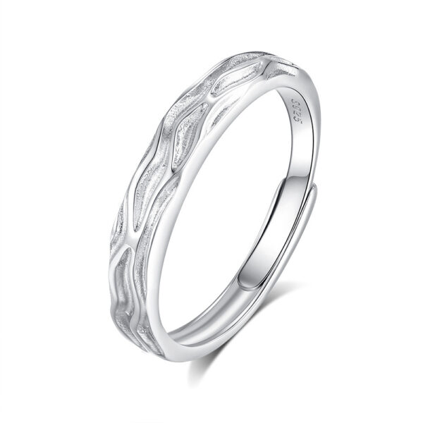 Creative Simple S925 Sterling Silver Ring - Image 5