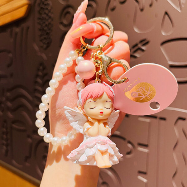 Internet Celebrity Guardian Bella Cute Girl Car Key Ring - Image 6