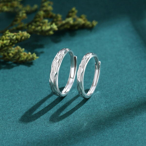 Creative Simple S925 Sterling Silver Ring - Image 3