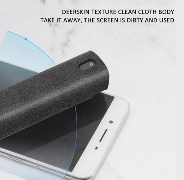 2 In 1 Phone Computer Screen Cleaner Kit For Screen Dust Removal Microfiber Cloth Set - Image 6