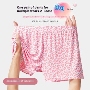 Ice Silk Arrow Pants Men's Underwear Loose Breathable Boxers