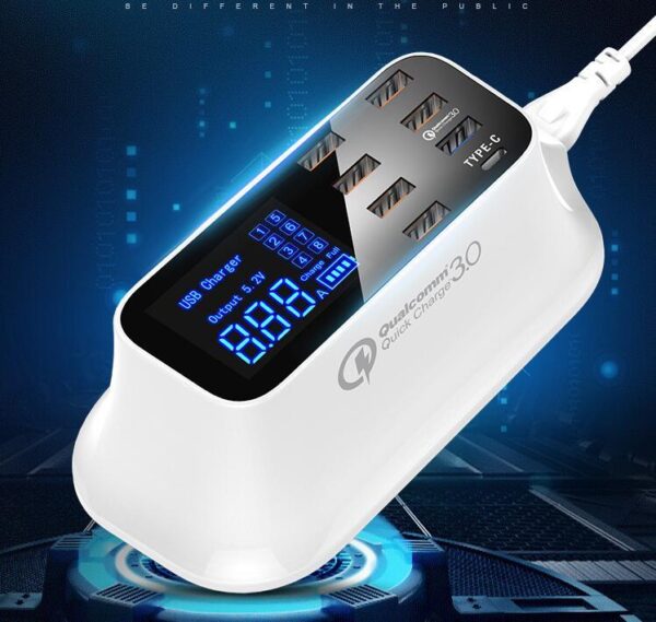 Quick Charge 3.0 Ordinary Smart USB Charger Station - Image 5