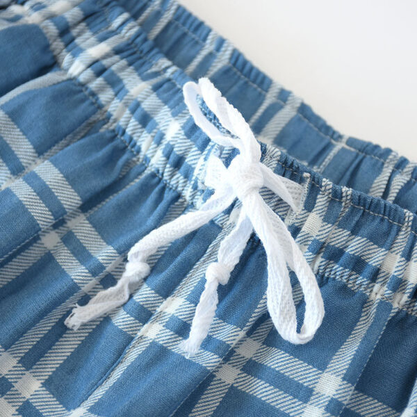 Cotton Cropped Pants Loose Casual Pajama Pants Summer - Image 4