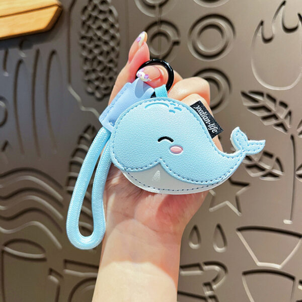Original Marine Animal Leather Dolphin Keychain - Image 7