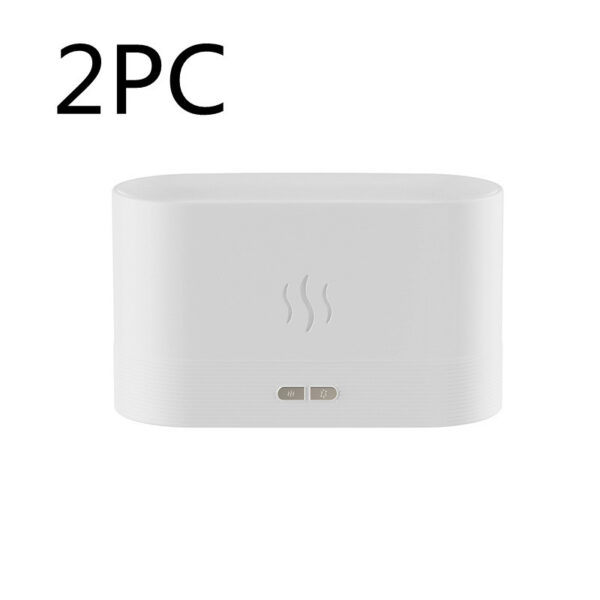 Aroma Diffuser With Flame Light Mist Humidifier Aromatherapy Diffuser With Waterless Auto-Off Protection For Spa Home Yoga Office - Image 9