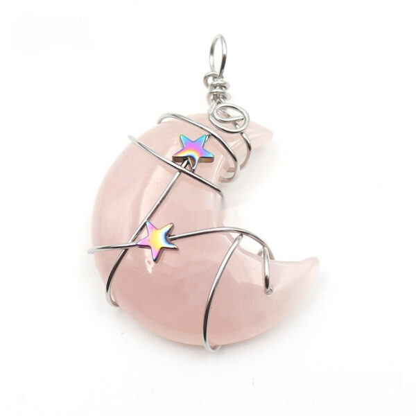 Handmade Ornament Star And Moon Pendant - Image 3