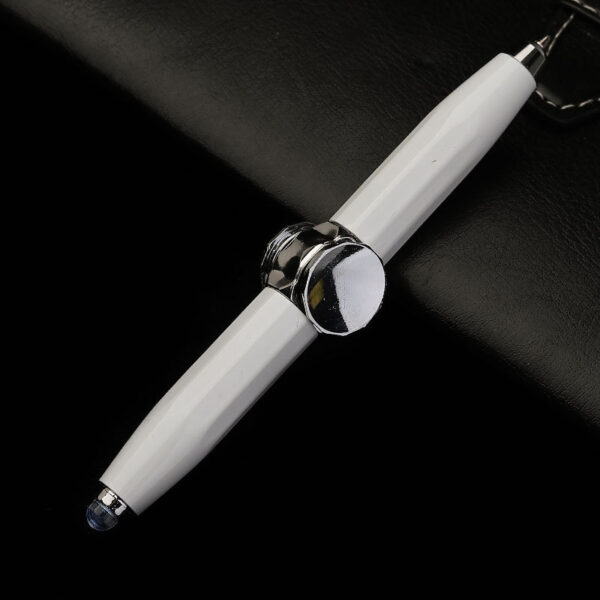 Creative Multi-Function LED Pen Spinning Decompression Gyro Metal Ballpoint Pen Fashion Office School Supplies Writing Pens - Image 10