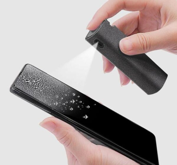 2 In 1 Phone Computer Screen Cleaner Kit For Screen Dust Removal Microfiber Cloth Set - Image 3