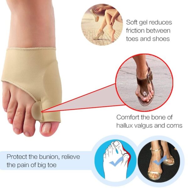 Corrective Socks Toe Valgus Toe Separator Superior Bunion Pain Relief - Image 3