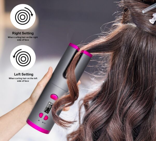 Curling Iron USB Wireless Multifunctional Charging Curler - Image 2